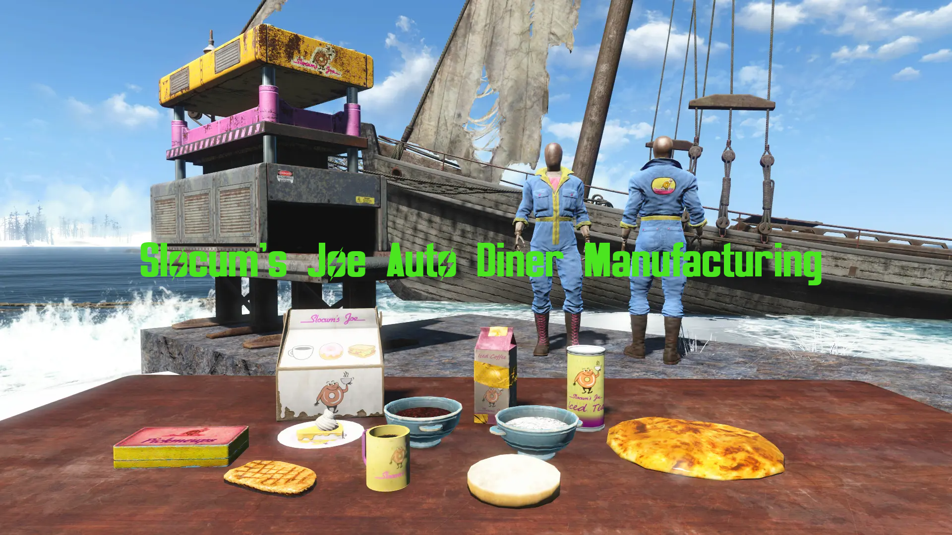 Slocum's Joe Auto Diner Manufacturing by spielmirdasliedvomkoks