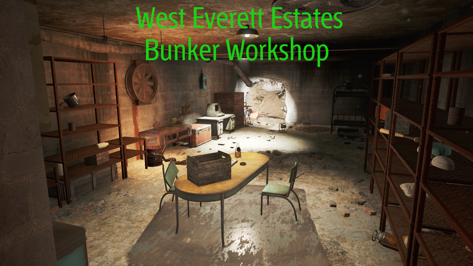 West Everett Estate Bunker Workshop