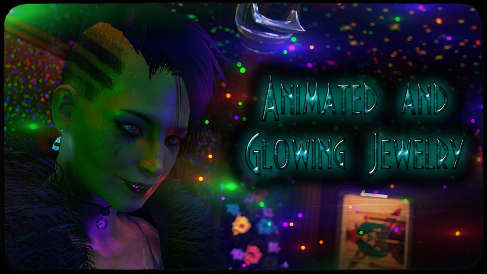 Animated and Glowing Jewelry