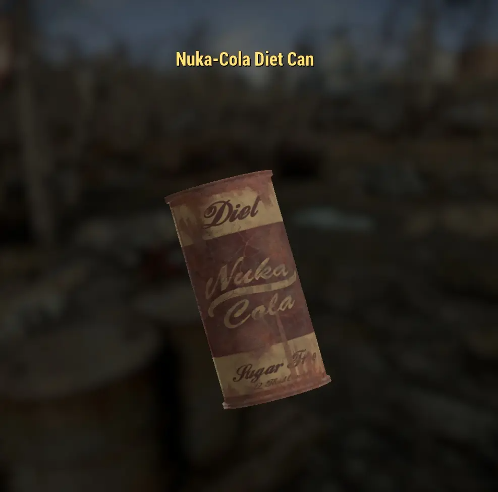 Nuka Cola Diet Can